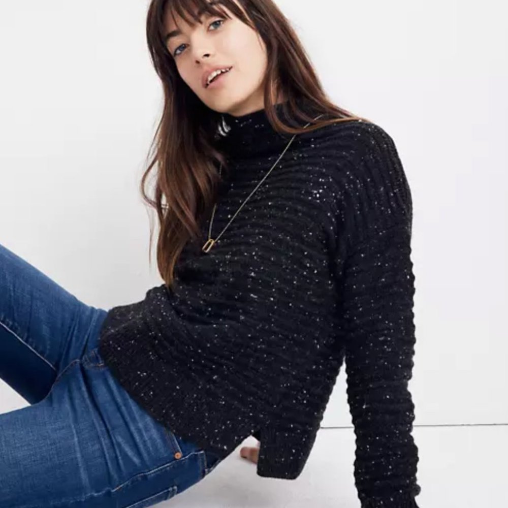 MADEWELL Donegal Belmont Mockneck Sweater {UU8}